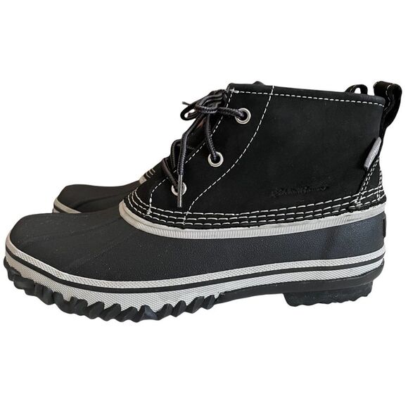 Women’s Eddie Bauer Hunt Pac Mid Boot Black Size 7 - Picture 5 of 9